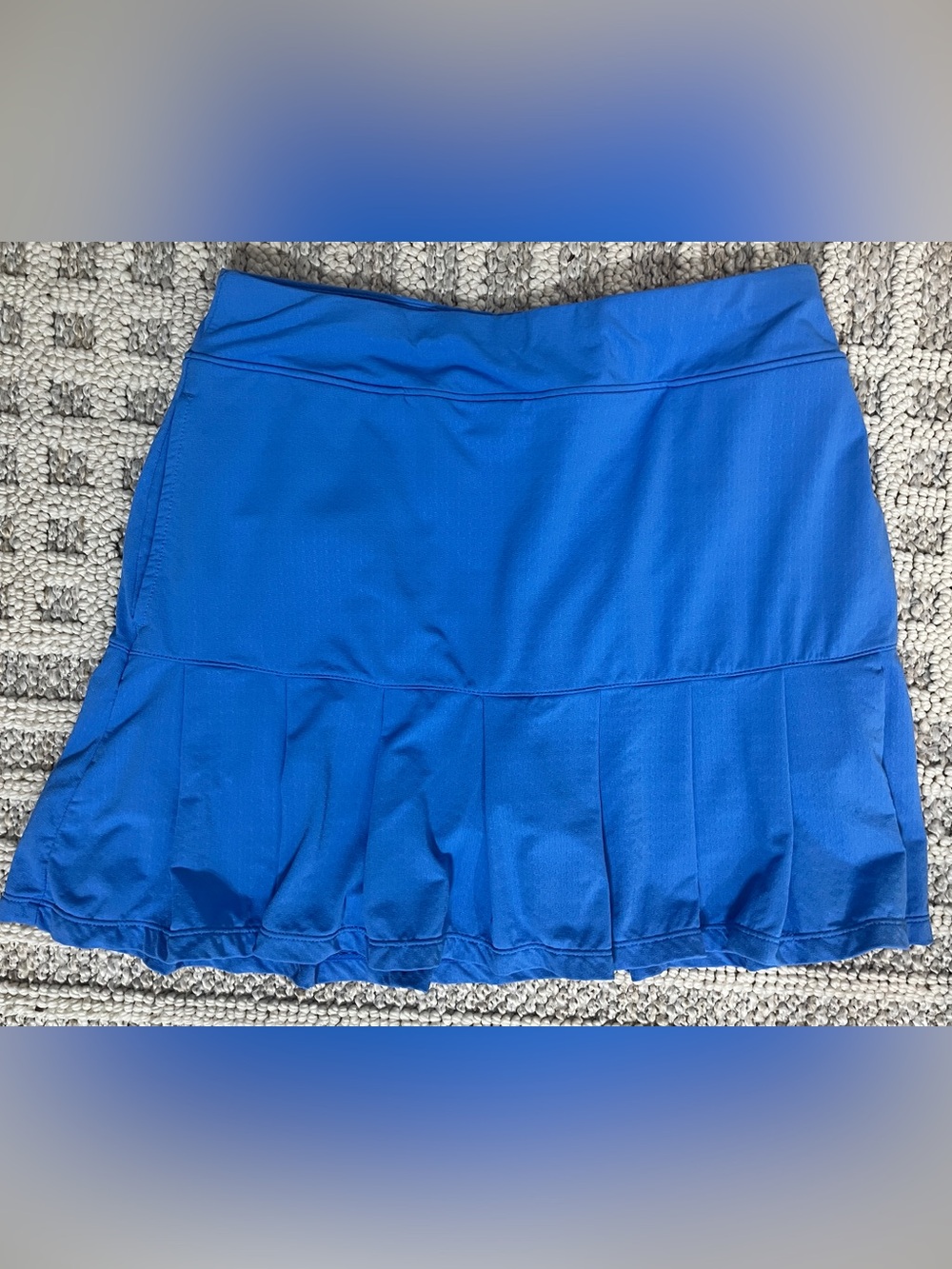XS sport Haley blue tennis and pickleball skort
